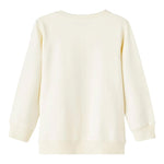 NAME IT felpa chiusa girocollo tinta unita Panna per Bambino 13222210 PANNA NAME IT 