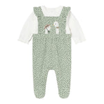 MAYORAL tutina manica lunga bicolore Verde per Neonata 2605 VERDE MAYORAL 