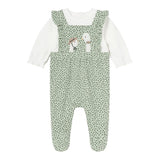 MAYORAL tutina manica lunga bicolore Verde per Neonata 2605 VERDE MAYORAL 