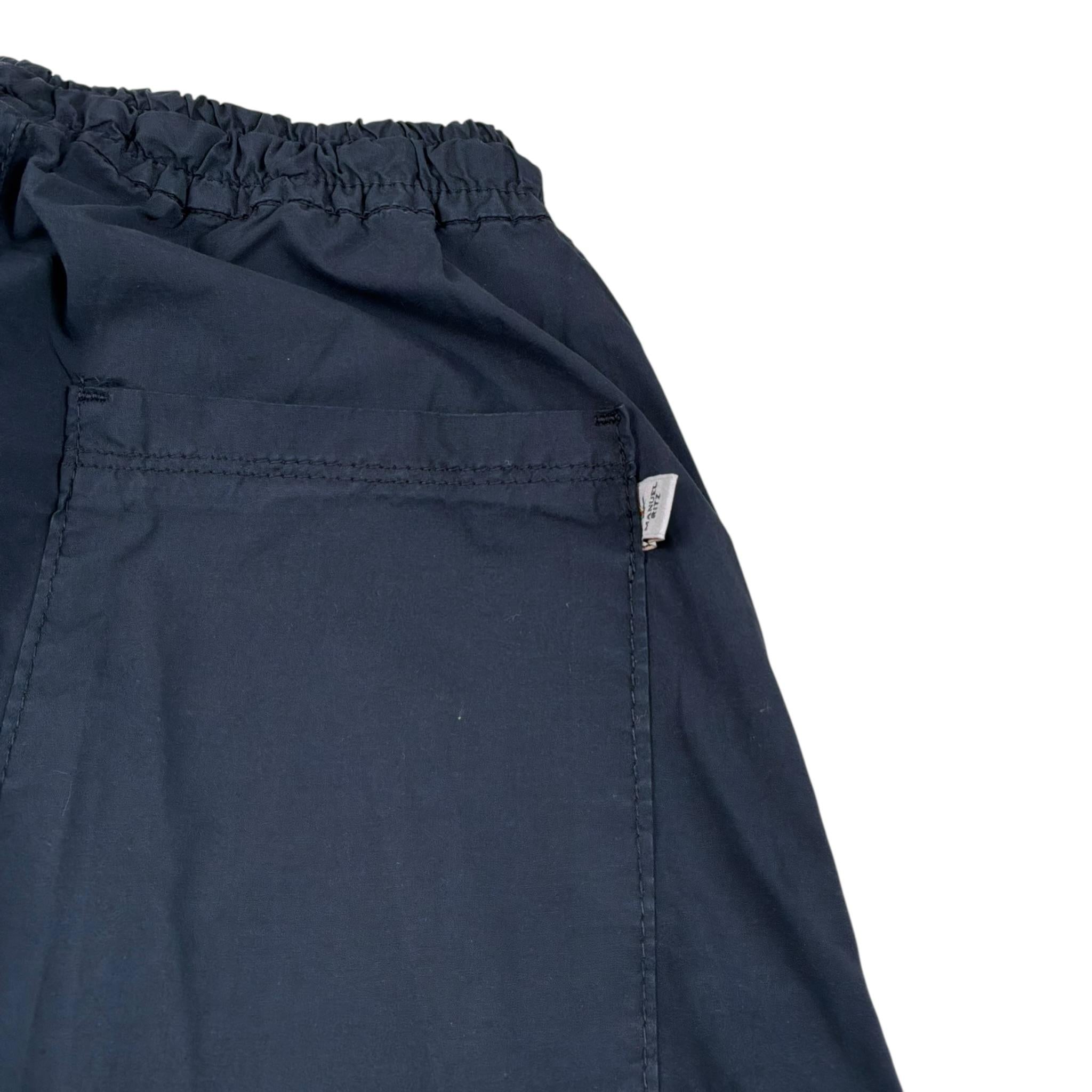 Manuel Ritz Pantalone tinta unita con Elastico In Vita Blu per Bambino MR3010 BLU MANUEL RITZ 