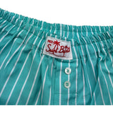 Saint Barth Short Tinta Unita con Elaatico In Vita per Bambina BODY VERDE ACQUA SAINT BARTH 