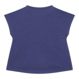Guess T-Shirt Tinta Unita Girocollo con Stampa per Neonata K4GI01K6YW4 BLU GUESS 