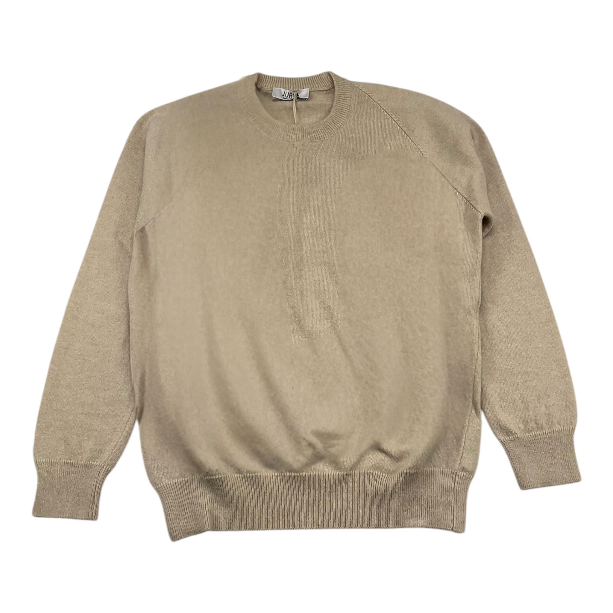 JURTA maglia tinta unita girocollo Beige per Bambino BA4K12 BEIGE JURTA 