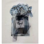 Magil T-Shirt Girocollo Tinta Unita con Stampa per Bambina ZM26096 BIANCO MAGIL 