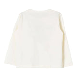 LIU JO shirt girocollo tinta unita con stampa Panna per Neonata KF4090N PANNA LIU JO 