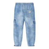 Mayoral Jeans Tinta Unita con Elastico In Vita per Bambino 3573 AZZURRO MAYORAL 