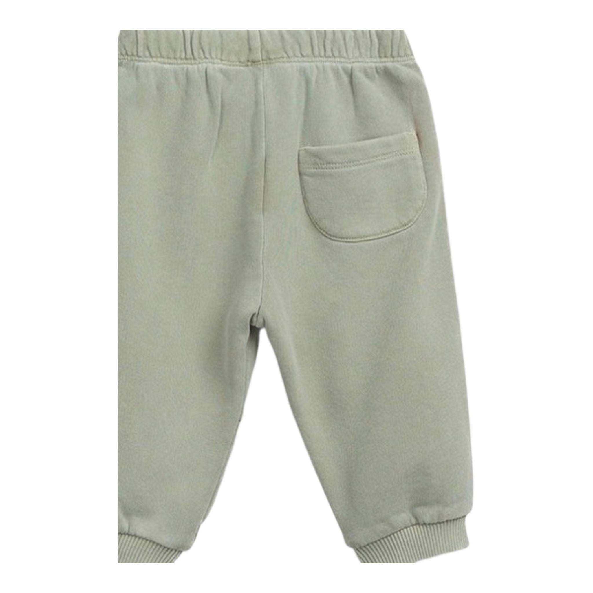 PLAY UP pantalone tuta tinta unita con elastico in vita Verde per Neonato PA011AP10907N VERDE PLAY UP 