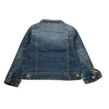 Daniele Alessandrini Giubbino In Denim Tinta Unita con Bottoni per Neonato 1295OD0894 BLU DANIELE ALESSANDRINI 