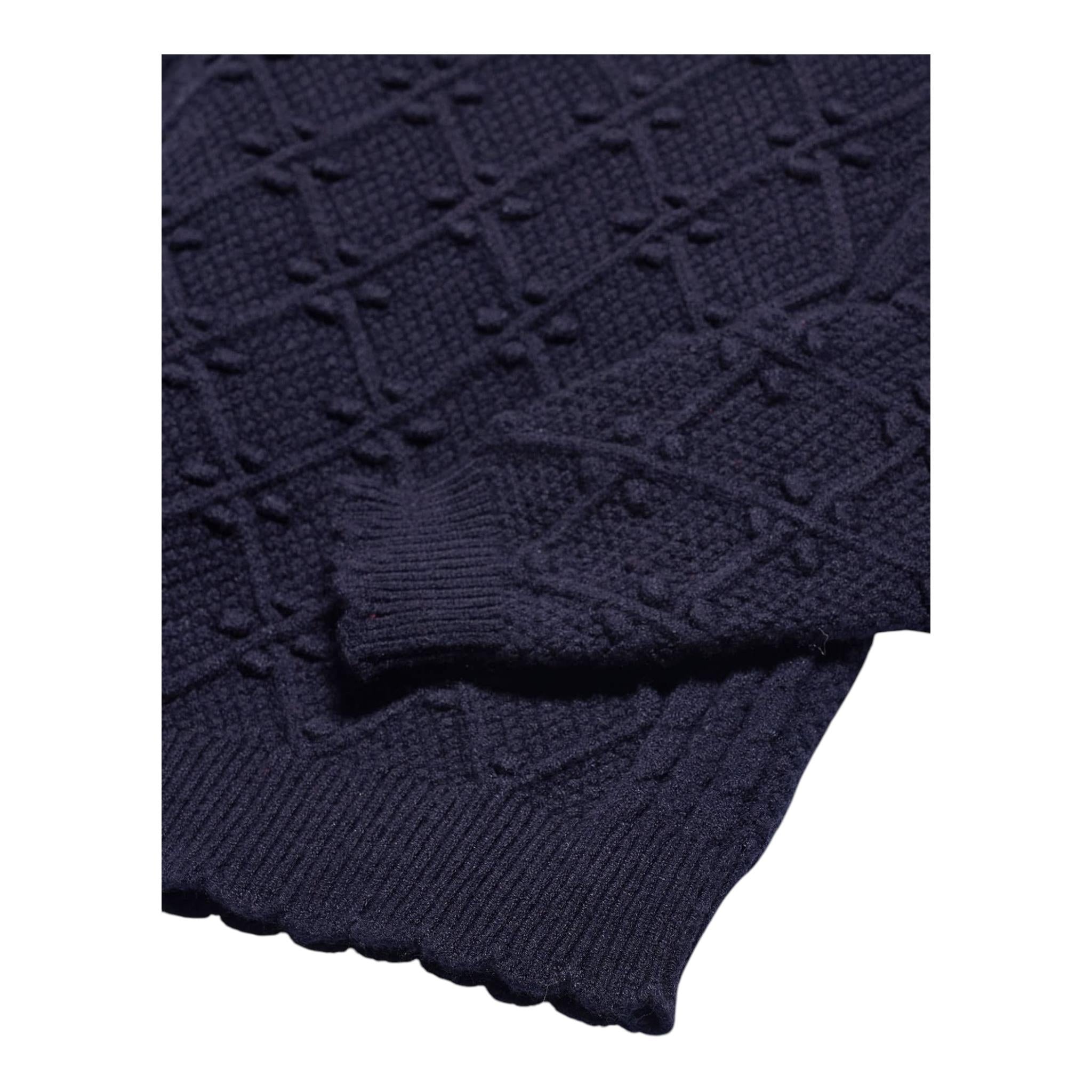 ABEL & LULA maglia girocollo tinta unita con ricami Blu per Bambina 5826 BLU ABEL & LULA 