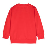 MOSCHINO felpa tinta unita gircollo con stampa Rosso per Bambino HUF08S ROSSO MOSCHINO 