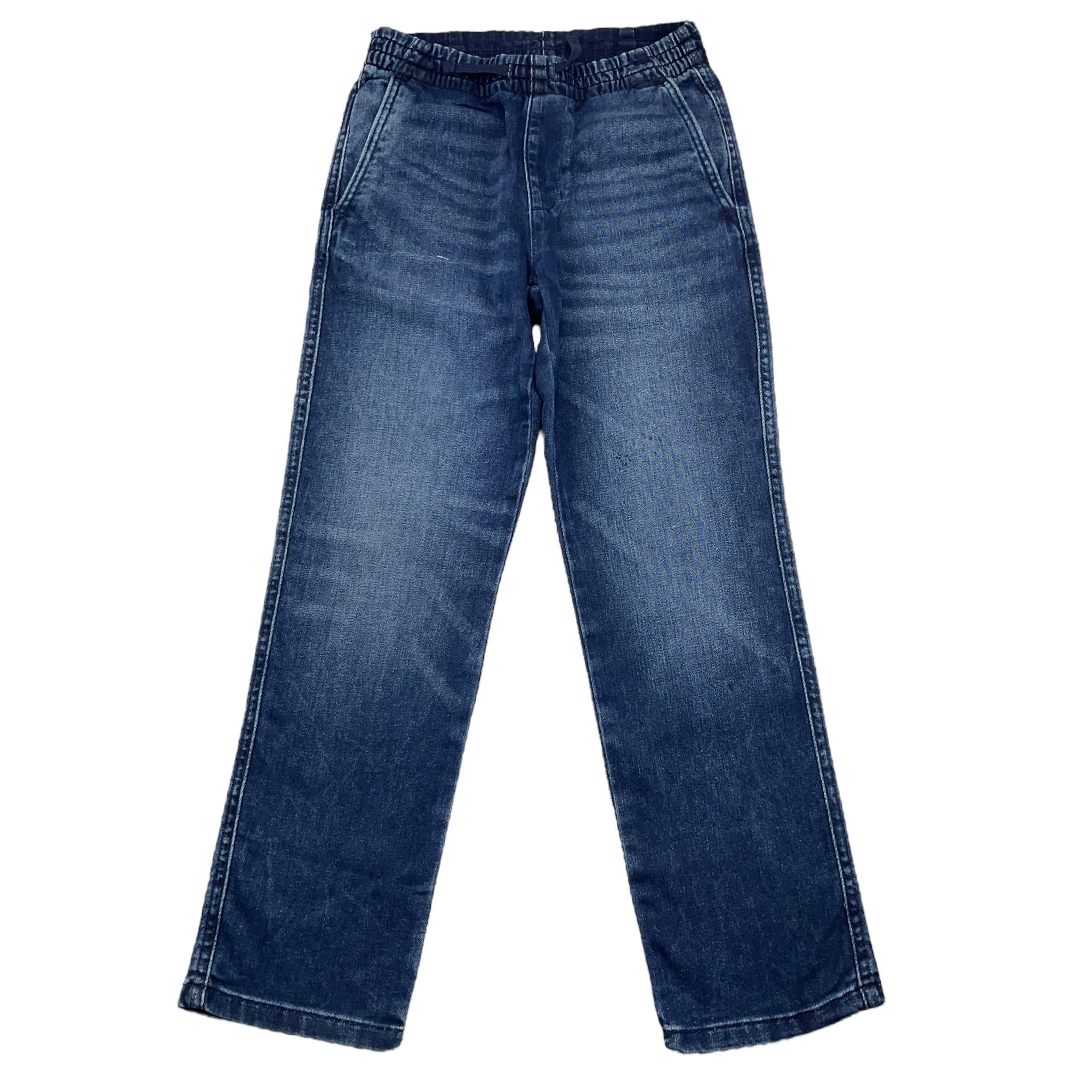 RALPH LAUREN jeans tinta unita con elastico in vita Blu per Bambino 323880292001 BLU RALPH LAUREN 
