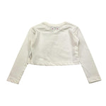 JOHN RICHMOND shirt modello crop tinta unita con stampa in contrasto Bianco per Neonata RGA24012TSNX BIANCO JOHN RICHMOND 