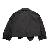 Kocca Camicia Tinta Unita Modello Crop per Bambina P22JCM6662AAUN0567 NERO Kocca 