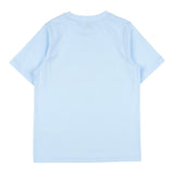 Burberry T-Shirt Rundhalsausschnitt Einfarbig mit Kontrastdruck Hellblau Für Jungen