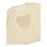 LIU JO maglia girocollo tinta unita lurex Oro per Neonata KF4075XXN ORO LIU JO 