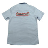 Trussardi Camicia Mezza Manica Tinta Unita con Taschino per Bambino TBP26056CA AZZURRO TRUSSARDI 