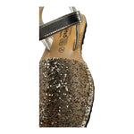 Angelitos Sandalo Tinta Unita con Fibia per Bambina ANG203 ORO ANGELITOS 