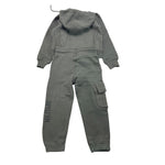 AERONAUTICA MILITARE completo 2pz felpa-pantalone tinta unita con stampa Verde per Neonato 242TF0002AJRF758N VERDE AERONAUTICA MILITARE 