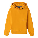 SARABANDA felpa chiusa con cappuccio tinta unita Senape per Bambino A529 SENAPE SARABANDA 