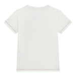 Guess T-Shirt Girocollo Tinta Unita con Stampa per Bambino N5RI02K8HM4 BIANCO GUESS 