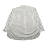 Dondup Camicia Manica Lunga Tinta Unita con Ricamo Logo per Bambina DFCA037XX BIANCO DONDUP 