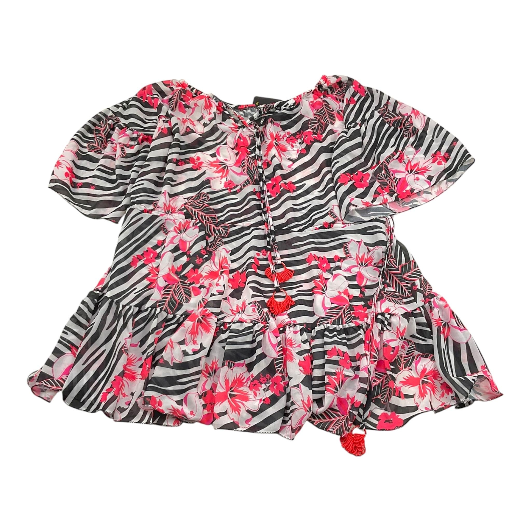 F**K Copricostume Tinta Unita con Fantasia per Bambina FJ230716X1 BIANCO F**K 