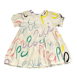 Emilio Pucci Halbarmkleid Fantasy Print Weiß für Baby Mädchen