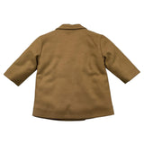 LE BEBE' cappotto tinta unita doppiopetto Biscotto per Neonato LBB5191 BISCOTTO LE BEBE' 