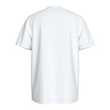 Calvin Klein T-Shirt Girocollo Tinta Unita con Stampa per Bambino IU0IU00676 BIANCO CALVIN KLEIN 