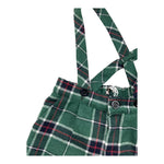 LE BEBE' bermuda con bretelle fantasia scozzese Verde per Neonato LBB5195 VERDE LE BEBE' 