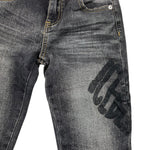 ICEBERG jeans tinta unita con girovita regolabile Nero per Bambino PTICE5315B NERO ICEBERG 