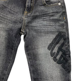 ICEBERG jeans tinta unita con girovita regolabile Nero per Bambino PTICE5315B NERO ICEBERG 