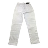 Cesare Paciotti Jeans Plain mit verstellbarer Taille Weiß für Jungen