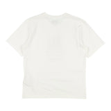Woolrich Rundhals-T-Shirt einfarbig mit Kontrastdruck weiß für Jungen