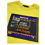 John Richmond T-Shirt Girocollo Tinta Unita con Stampa per Bambino RBP26043TS GIALLO JOHN RICHMOND 