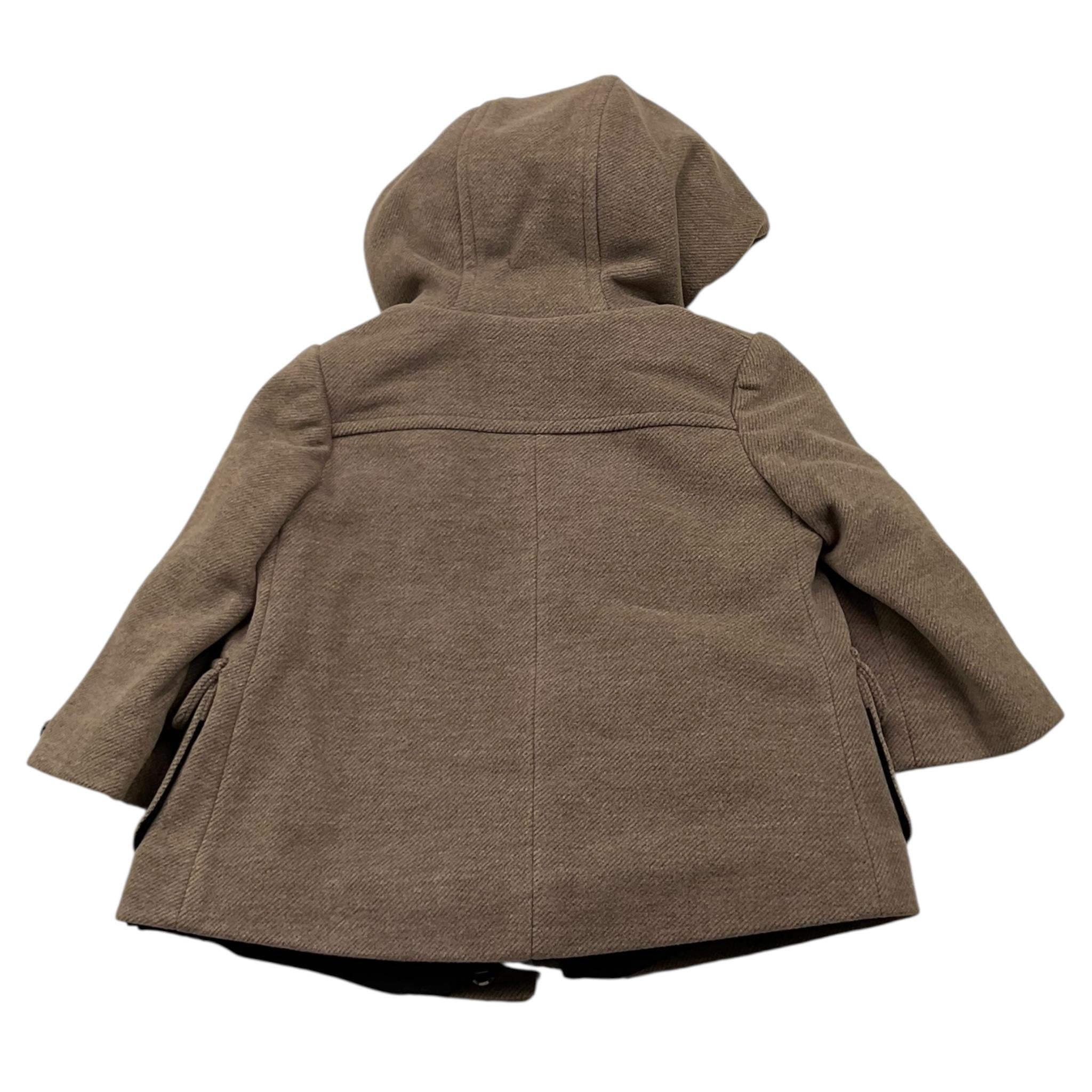 BABY A. cappotto tinta unita con cappucci Fango per Neonato E2923 FANGO BABY A. 