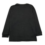 EMC shirt girocollo tinta unita con stampa in contrasto Nero per Bambino BX2314 NERO EMC 