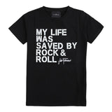 JOHN RICHMOND t-shirt girocollo tinta unita con stampa Nero per Bambino RBA24006TS NERO JOHN RICHMOND 