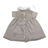 Baby Lord Abito Mezza Manica tinta unita Beige per Neonata TGN BEIGE BABY LORD 