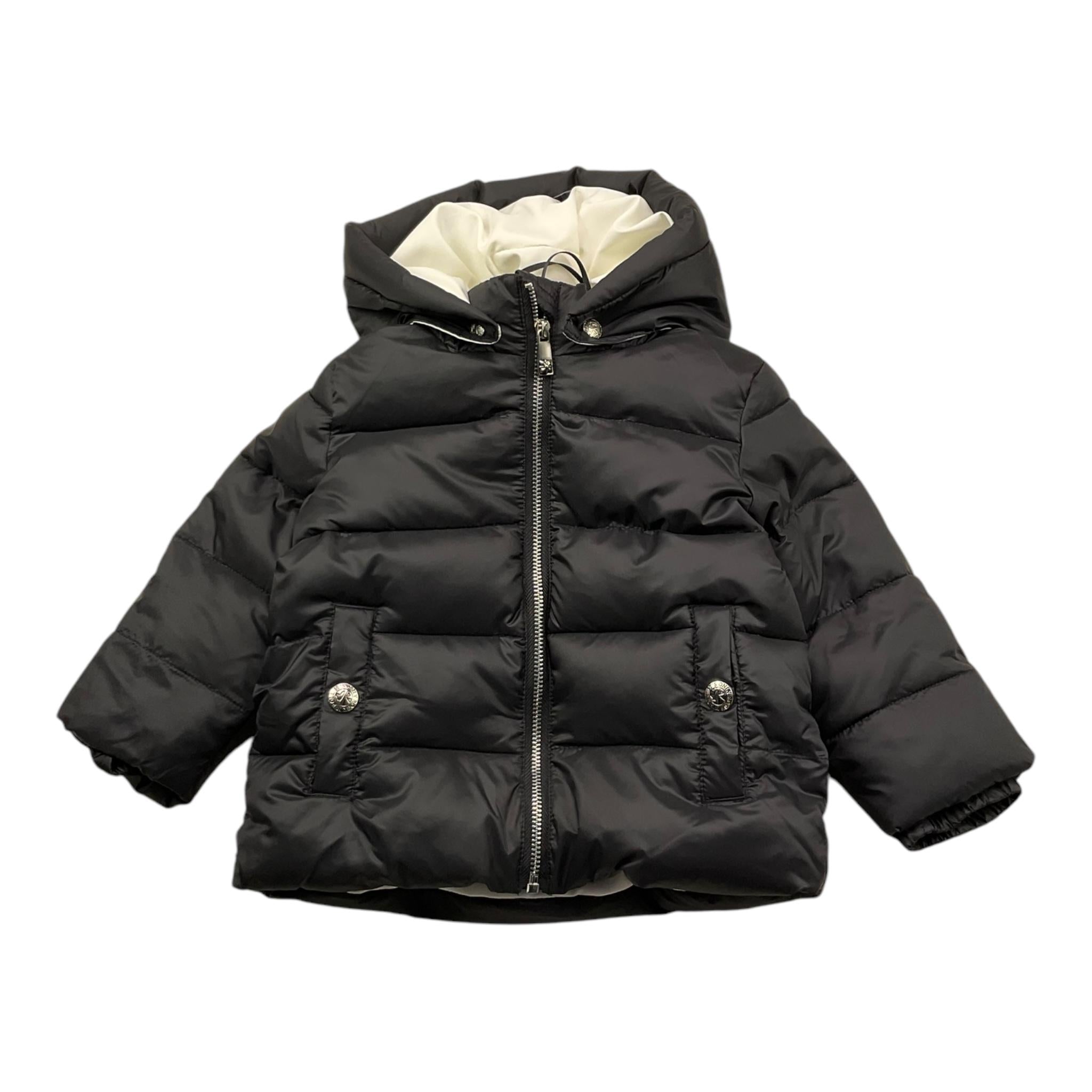 JOHN RICHMOND giubbio tinta unita con zip e cappuccio Nero per Neonato RIA25030PI NERO JOHN RICHMOND 