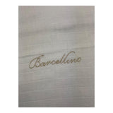 BARCELLINO set 3pz tinta unita con ricami Bianco per Neonato 1273AI BIANCO BARCELLINO 