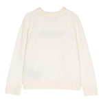 BALMAIN maglia tinta unita con stampa Panna per Bambino BV9B00 PANNA BALMAIN 