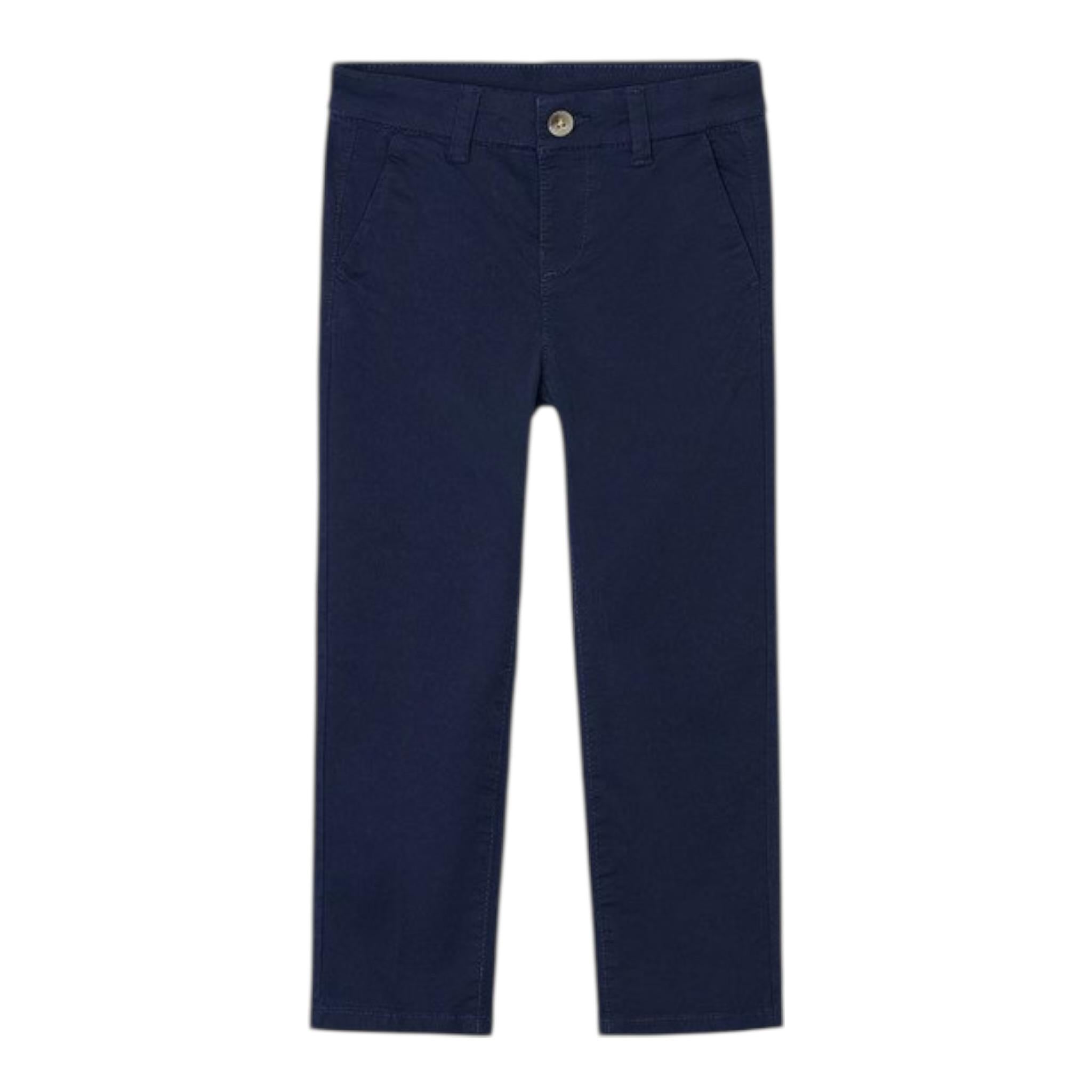 Mayoral Pantalone Tinta Unita con Girovita Regolabile per Bambino 512 BLU MAYORAL 