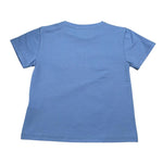 Malvi & Co T-Shirt Tinta Unita con Stampa per Neonato S25B206CAJJ AZZURRO MALVI & CO 
