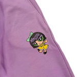 MOUSSE pantalone tinta unita modello tuta con stampa Lilla per Neonata HKPG362LN LILLA MOUSSE 