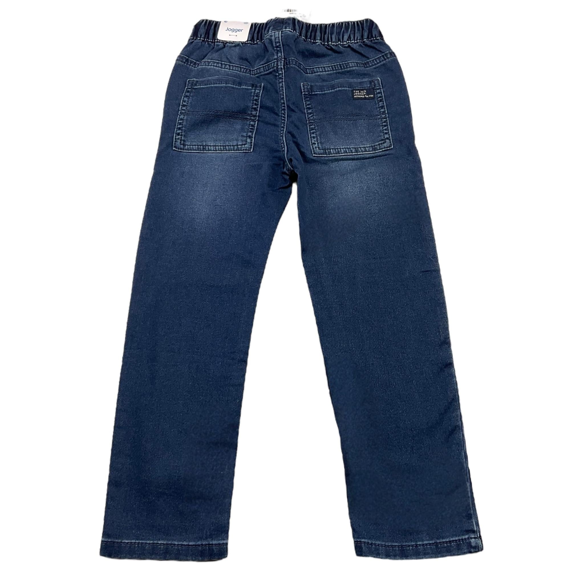 MAYORAL jeans tinta unita con elastico in vita Blu per Bambino 4531 BLU MAYORAL 