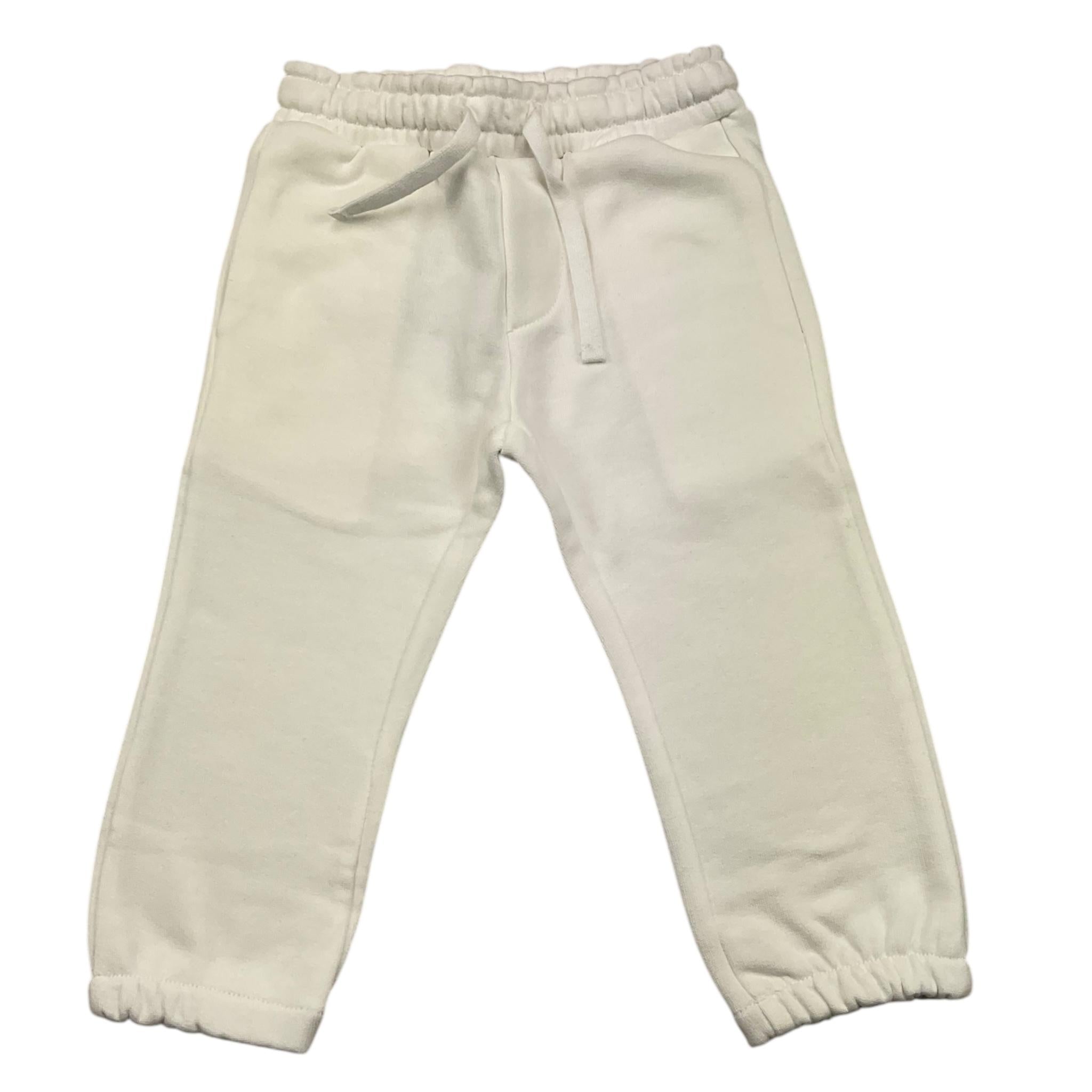 M+E' pantalone tuta tinta unita Bianco per Neonato UEM0407 BIANCO M+E' 