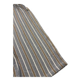 Petit Indi Tuta Intera Tinta Unita con Fantasia A Righe per Bambina SS25BK5229 BLU PETIT INDI 