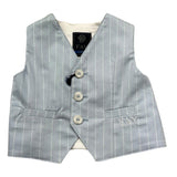 Fay Gilet Tinta Unita Fantasia Righe per Neonato 5Q2342 AZZURRO FAY 