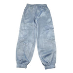 Lu Lu By Miss Grant Pantalone Tinta Unita con Elastico In Vita per Bambina LL3527 AZZURRO LU LU BY MISS GRANT 